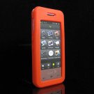 Slim Jelly Soft Silicone Skin for Samsung Instinct M800 - Red