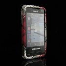 Hard Plastic Design Cover Case for Samsung Eternity A867 - Red Plaid