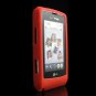 PREMIUM Soft Rubber Silicone Case for LG Dare - Red