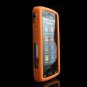 Soft Rubber Silicone Skin Cover Case for LG Versa VX 9600 - Orange