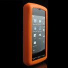 Silicone Skin Cover Case for LG VU CU915 / CU920 - ORANGE