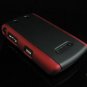 PREMIUM Hard Plastic Shield Cover Case for BlackBerry Storm 9500/9530 - Red / Black