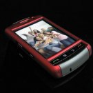 PREMIUM Hard Plastic Shield Cover Case for BlackBerry Storm 9500/9530 - Red / Gray