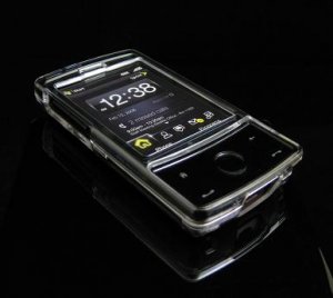 Hard Plastic Shield Protector Faceplate Case for HTC Touch Diamond CDMA - CLEAR
