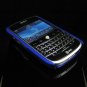 Back Cover Rubber Coating Hard Faceplate for BlackBerry Bold 9000 - Blue