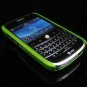 Back Cover Rubber Coating Hard Faceplate for BlackBerry Bold 9000 - Green