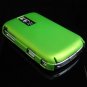 Back Cover Rubber Coating Hard Faceplate for BlackBerry Bold 9000 - Green