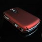 Back Cover Rubber Coating Hard Faceplate for BlackBerry Bold 9000 - Red