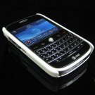 Back Cover Rubber Coating Hard Faceplate for BlackBerry Bold 9000 - White