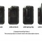 Full View Leather Cover Case w/ with Swivel Clip & Spring Belt Clip for Nokia E71