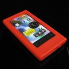 Soft Rubber Silicone Skin Cover Case for Samsung P3 - Red