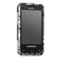 Hard Plastic Design Cover Case for Samsung Eternity A867 - Black Skull
