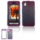 Hard Plastic Design Cover Case for Samsung Finesse R810 (MetroPCS) - Ice Pink