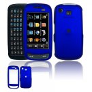 Hard Plastic Rubber Feel Cover Case for Samsung Impression A877 (AT&T) - Dark Blue