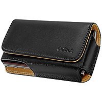 Horizontal Black Leather Case for Samsung Behold T919
