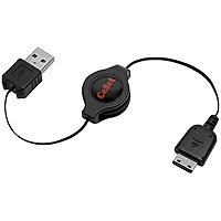 USB Retractable Charger and Data Cable for Samsung Propel A767