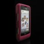 PREMIUM Soft Rubber Silicone Case for LG Dare - Burgundy