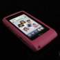PREMIUM Soft Rubber Silicone Case for LG Dare - Burgundy