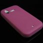 Soft Rubber Silicone Skin Cover Case for LG Arena KM900 - Burgundy