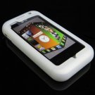 Soft Rubber Silicone Skin Cover Case for LG Arena KM900 - Clear
