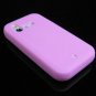 Soft Rubber Silicone Skin Cover Case for LG Arena KM900 - Pink