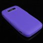 Soft Rubber Silicone Skin Cover Case for Nokia E71 - Purple Rain