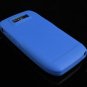 Premium Grip Soft Rubber Silicone Skin Cover Case for Nokia E71 - Blue