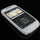 Premium Grip Soft Rubber Silicone Skin Cover Case for Nokia E71 - Clear