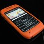 Premium Grip Soft Rubber Silicone Skin Cover Case for Nokia E71 - Orange