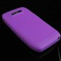 Premium Grip Soft Rubber Silicone Skin Cover Case for Nokia E71 - Purple