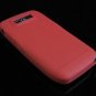 Premium Grip Soft Rubber Silicone Skin Cover Case for Nokia E71 - Red