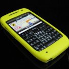 Premium Grip Soft Rubber Silicone Skin Cover Case for Nokia E71 - Yellow