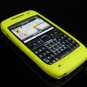 Premium Grip Soft Rubber Silicone Skin Cover Case for Nokia E71 - Yellow