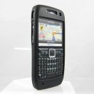 Premium Grip Soft Rubber Silicone Skin Cover Case for Nokia E71 - Black
