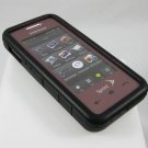 GeoDesign Soft Rubber Silicone Cover Case for Samsung Instinct M800 - Black Starry Night