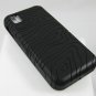 GeoDesign Soft Rubber Silicone Cover Case for Samsung Instinct M800 - Black Starry Night