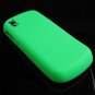 Soft Rubber Silicone Skin Cover Case for Samsung Instinct S30 - Green