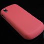 Soft Rubber Silicone Skin Cover Case for Samsung Instinct S30 - Red