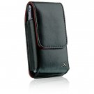Vertical Leather Carrying Pouch w/ No Belt Clip for Nokia 5800 XpressMusic