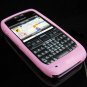 Soft Ribbed Silicone Skin Cover Case for Nokia E71 / E71x (AT&T) - Baby Pink