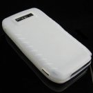 Soft Ribbed Silicone Skin Cover Case for Nokia E71 / E71x (AT&T) - Clear