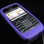 Soft Ribbed Silicone Skin Cover Case for Nokia E71 / E71x (AT&T) - Purple
