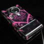 Hard Plastic Design Cover Case for Samsung Memoir T929 - Pink Heart