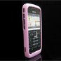 Soft Rubber Silicone Skin Cover Case for Nokia E71 - Baby Pink