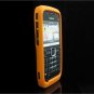 Soft Rubber Silicone Skin Cover Case for Nokia E71 - Orange Tangerine