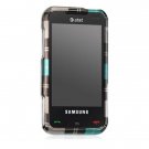 Hard Plastic Design Cover Case for Samsung Eternity A867 - Blue Check