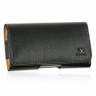 Horinzontal Leather Textured Carrying Case for Samsung Eternity A867