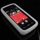 Soft Rubber Silicone Skin Cover Case for Nokia 5800 XpressMusic - Clear