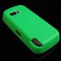Soft Rubber Silicone Skin Cover Case for Nokia 5800 XpressMusic - Green