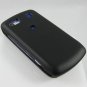 Hard Plastic Full View Rubber Feel Cover Case for LG Xenon GR500 (AT&T) - Black